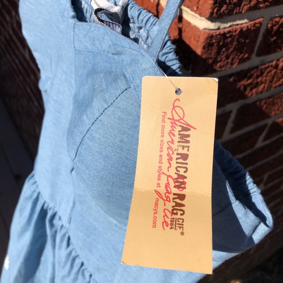 American Rag cue Light Wash dress - Picture 5 of 7